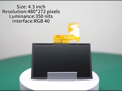4.3 Zoll TFT-Display-Panel mit 480*272 Pixeln LCD-Display-Modul mit Helligkeit 300 Nits
